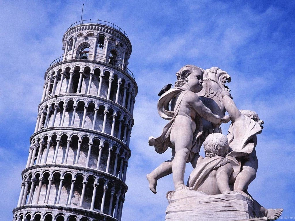 Monuments Leaning Tower Pisa France Paris Italy Cool Wallpapers ...