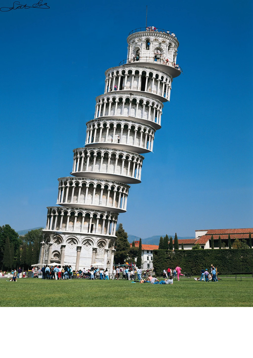 Leaning Tower Of Pisa By Gizmo64 On DeviantArt