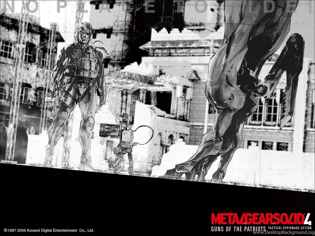 Metal Gear Solid 4: Guns Of Patriots Wallpaper/Fondo De ...