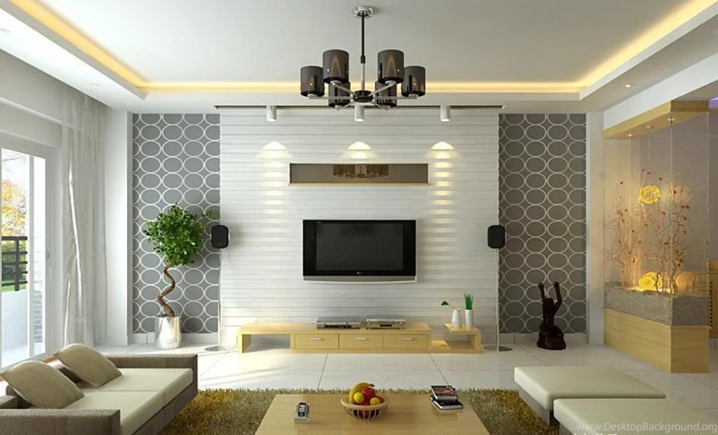 Unusual Ideas Design Living Room Design With Wallpapers Living Room ...