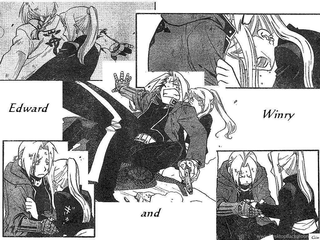 MANGA SPOILERS! Edward Elric And Winry Rockbell Wallpapers ...