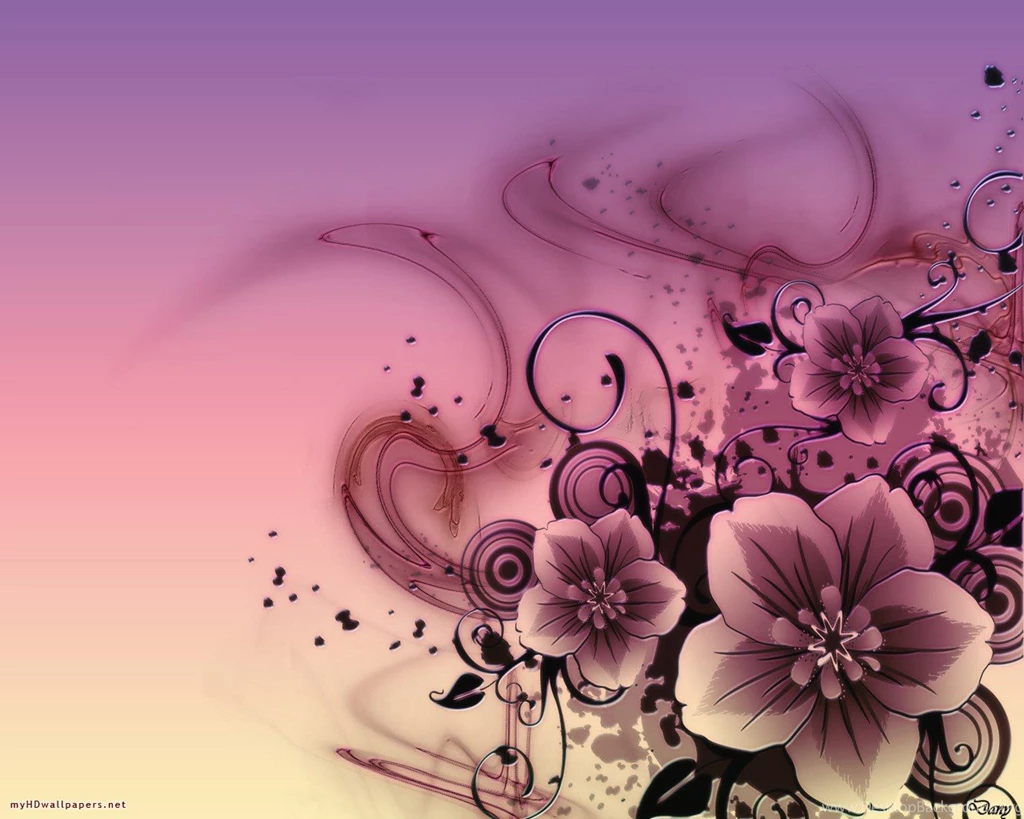 Wallpapers Nature Lucu Abstract Pink 1280x1024 Desktop Background