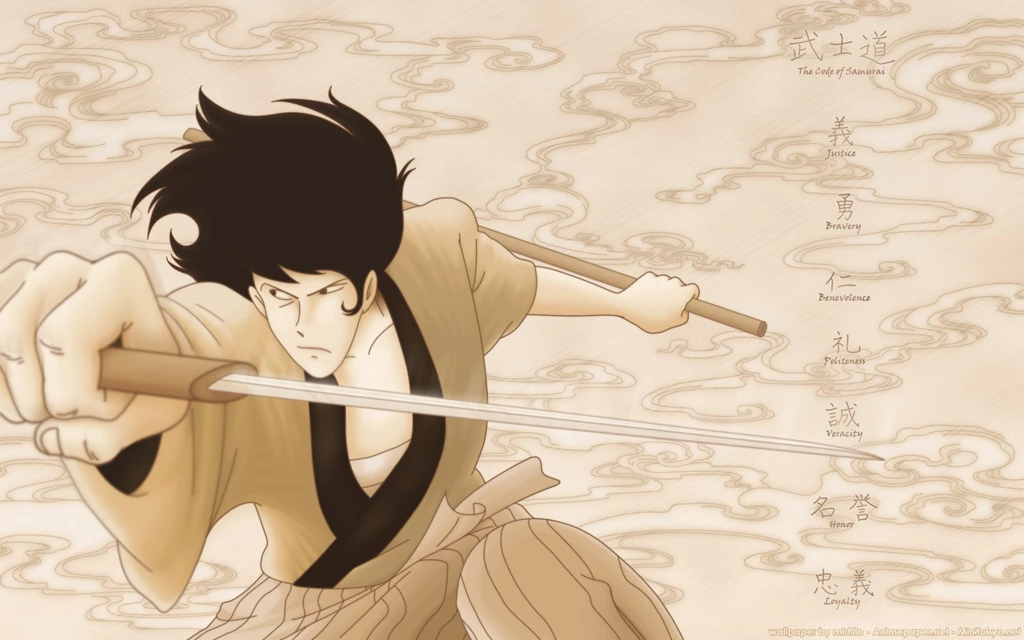 Wallpapers Man With Katana Kazuhiko Kato Mangaka Tms Entertainment ...
