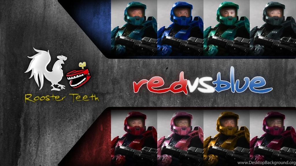 Red Vs Blue Wallpapers Wallpapers Cave