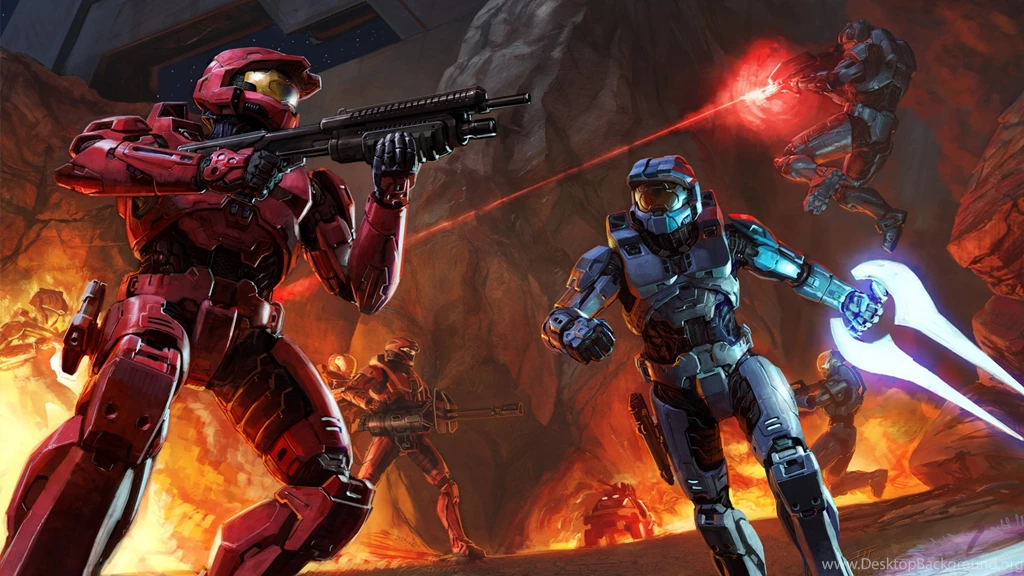 HD Red Vs Blue RVB Comic 1920×1080 Wallpapers Full Size ...