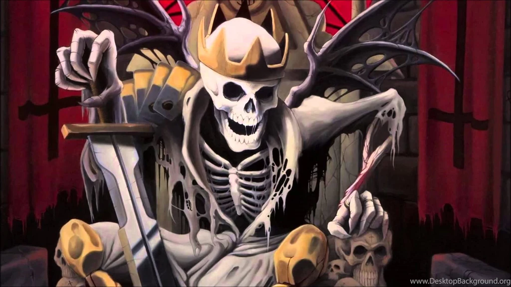 Skull Hail To The King: Deathbat Wallpapers HD
