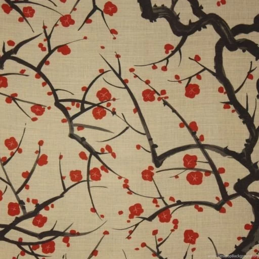 Clarence House Flowering Quince Wallpapers Traditional ...