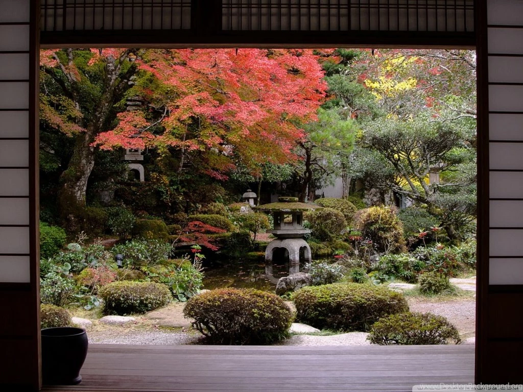 Traditional Japanese Garden HD Desktop Wallpapers : High Definition ...