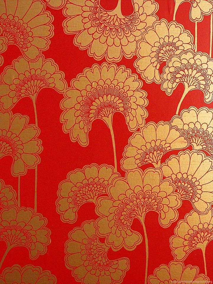 Floral Wallpapers / Silk / Traditional JAPANESE By Florence ...