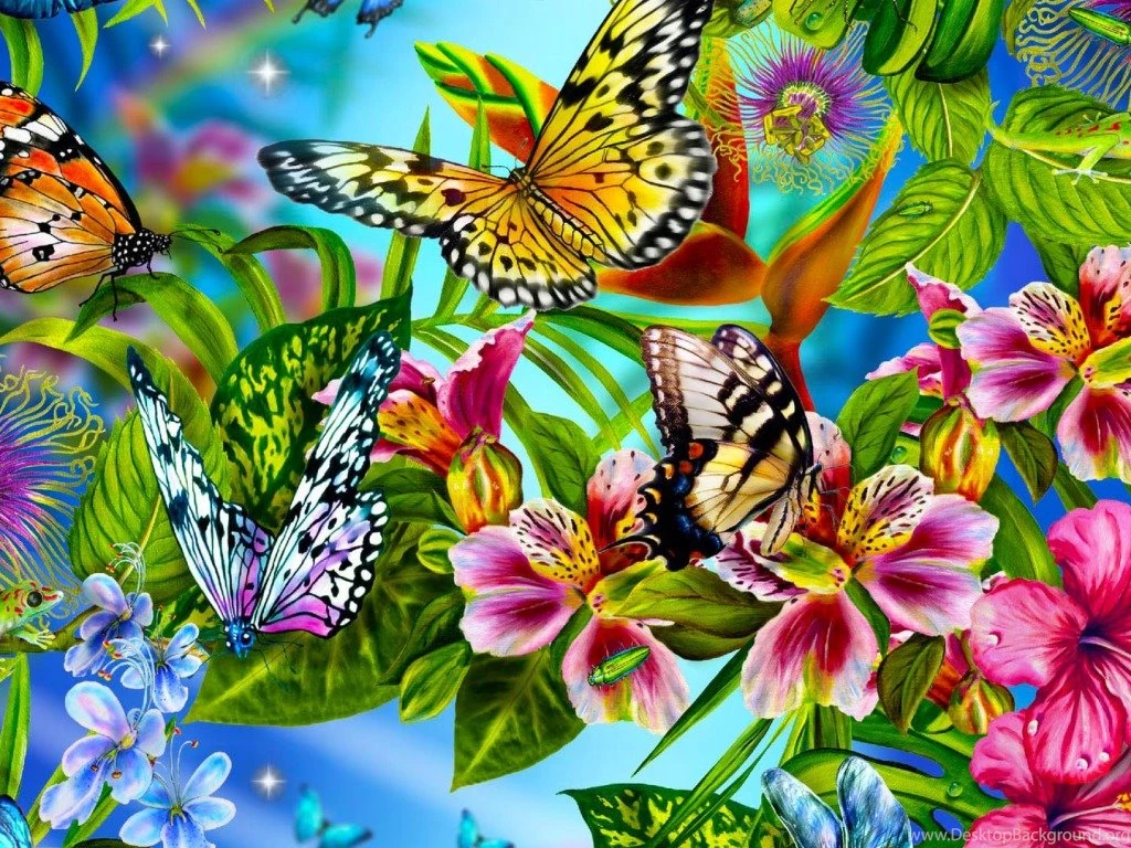 Beautiful Butterfly Wallpapers 1024x768.jpg