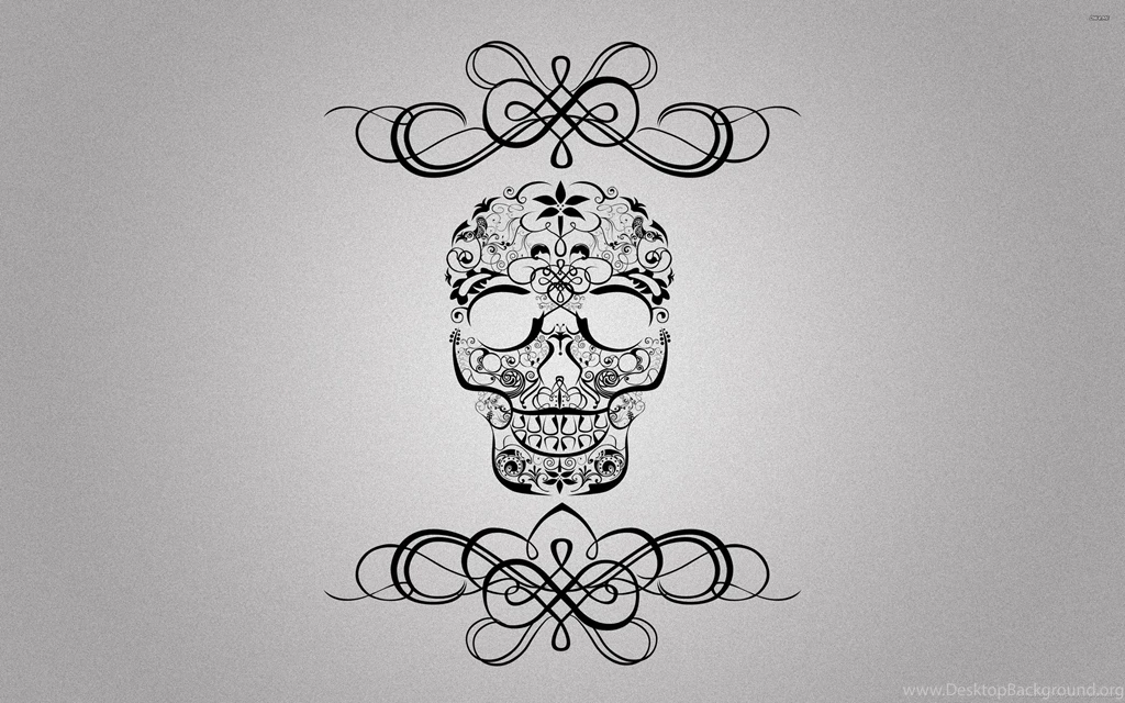 Download 2560x1600 Symmetrical Skull Wallpapers