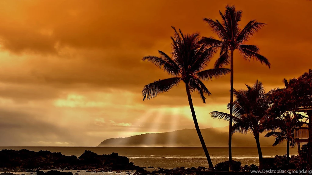 Jestingstock.com Hawaiian Sunset Wallpapers