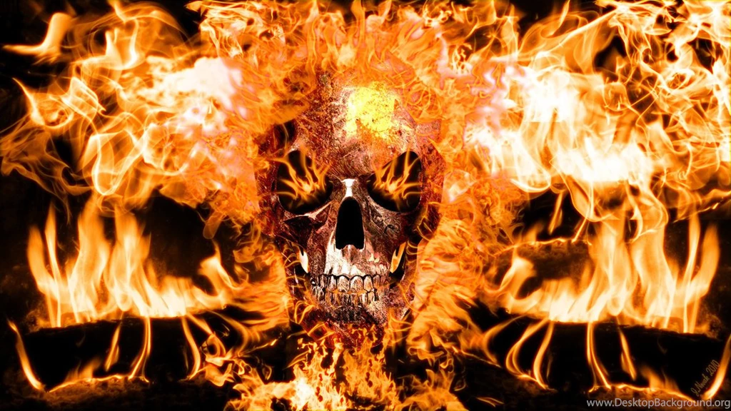 Flaming Skull By Novak65 On DeviantArt
