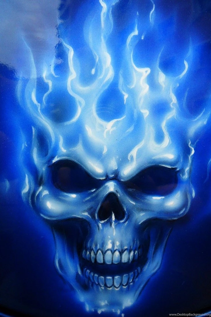 Flame N Skull Close Up By Linkerart On DeviantArt