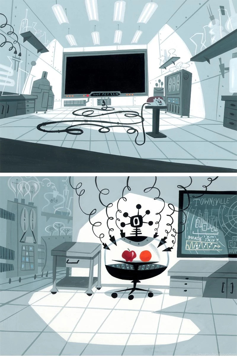 BGs De Lou Romano Para Powerpuff Girls