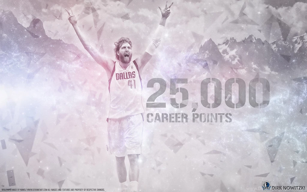 Dirk Nowitzki 25000 Career Points 1680×1050 Wallpapers
