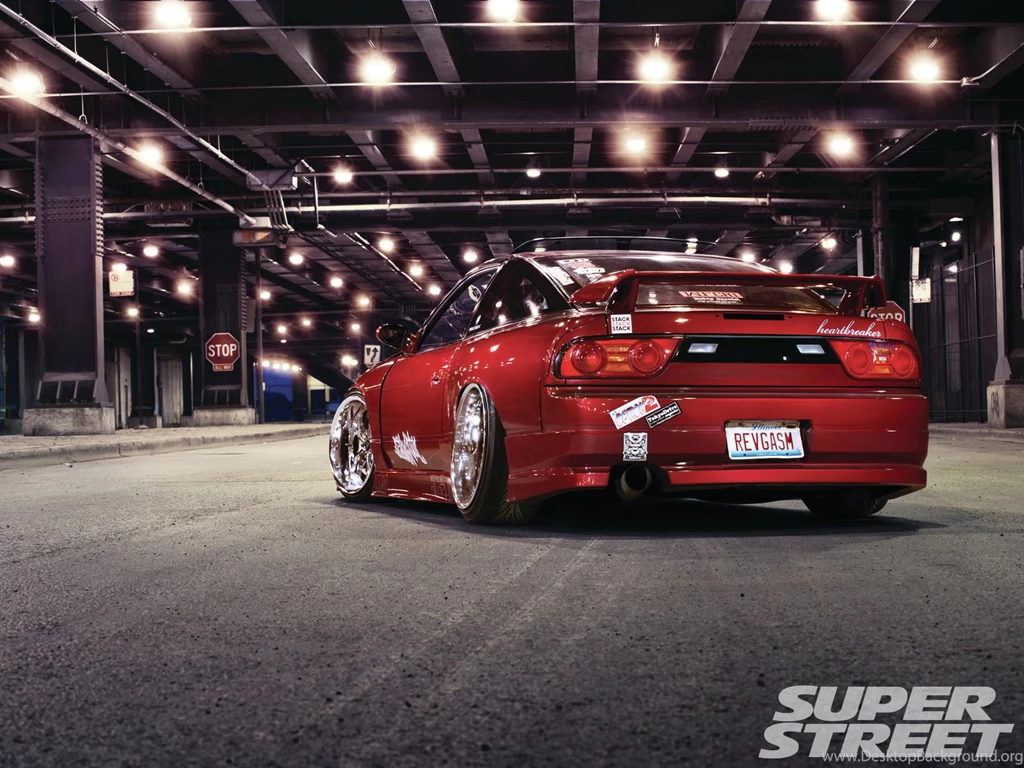 Jestingstock.com Nissan 240sx S13 Hatchback Wallpapers