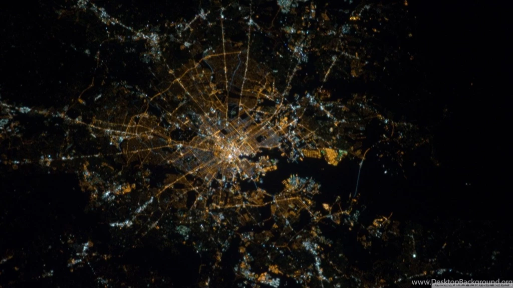 Baltimore, Maryland At Night Nasa, International Space Station ...