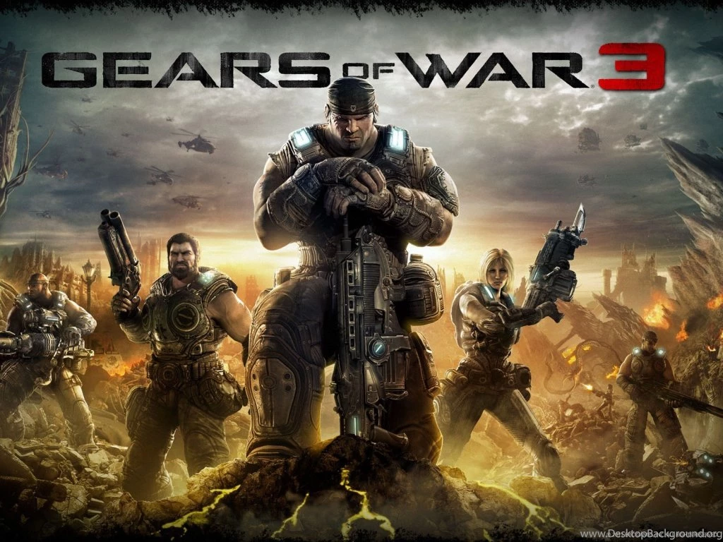 Gears Of War 3 Cool Wallpapers 1024x768 Wallpapers, 1024x768 ...
