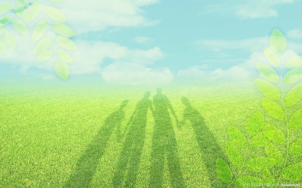 Shadow Of Family On The Grass Wallpapers And Images Wallpapers ...
