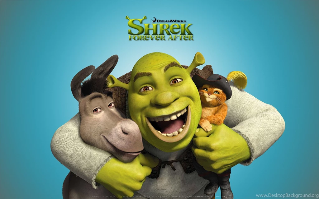 Shrek Donkey And Puss In Boots Wallpapers 130038