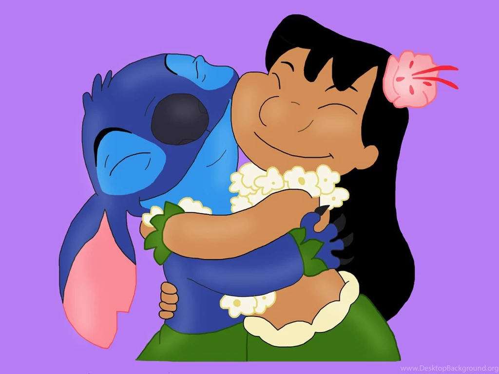 Lilo And Stitch Hug Cartoon Image Wallpapers For Mac Cartoons ...