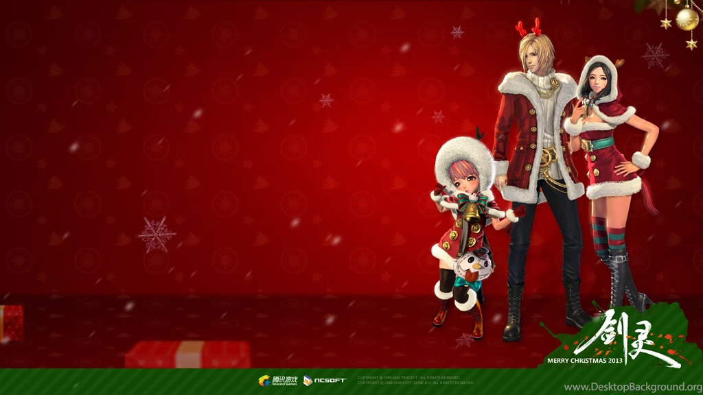 Featured Gallery: Blade & Soul Christmas themed Wallpapers 2P ...