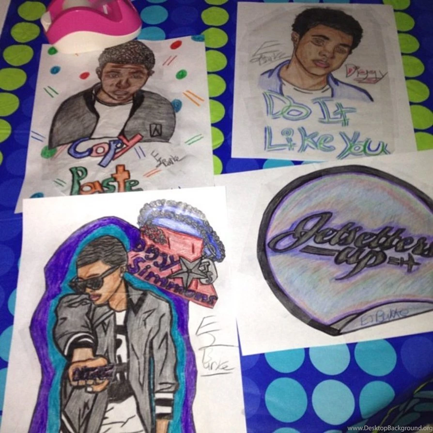 Diggy Simmons Art By EJJetsetter On DeviantArt
