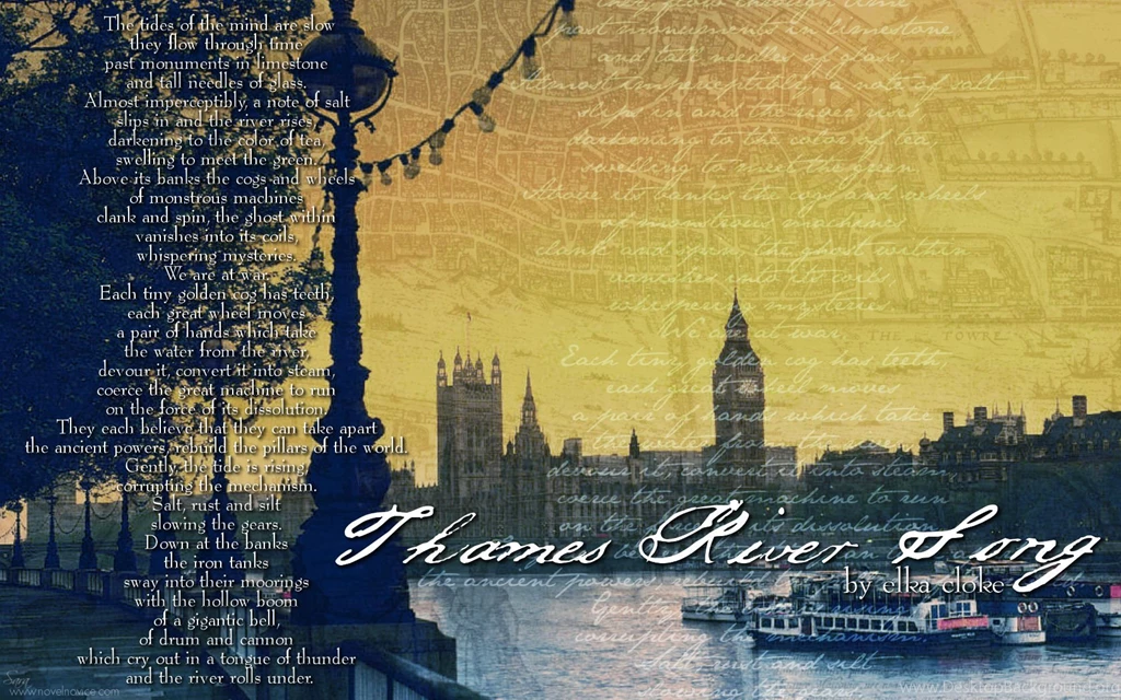 A Novel Novice Feature: Original Elka Cloke Wallpapers Novel Novice