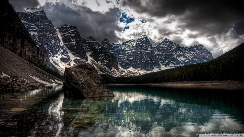 Download Mountain Lake Scene Wallpapers 1920x1080