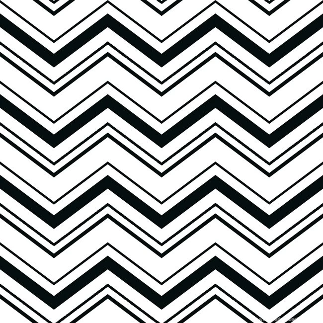 AB2150 Black & White Chevron Wallpapers By York