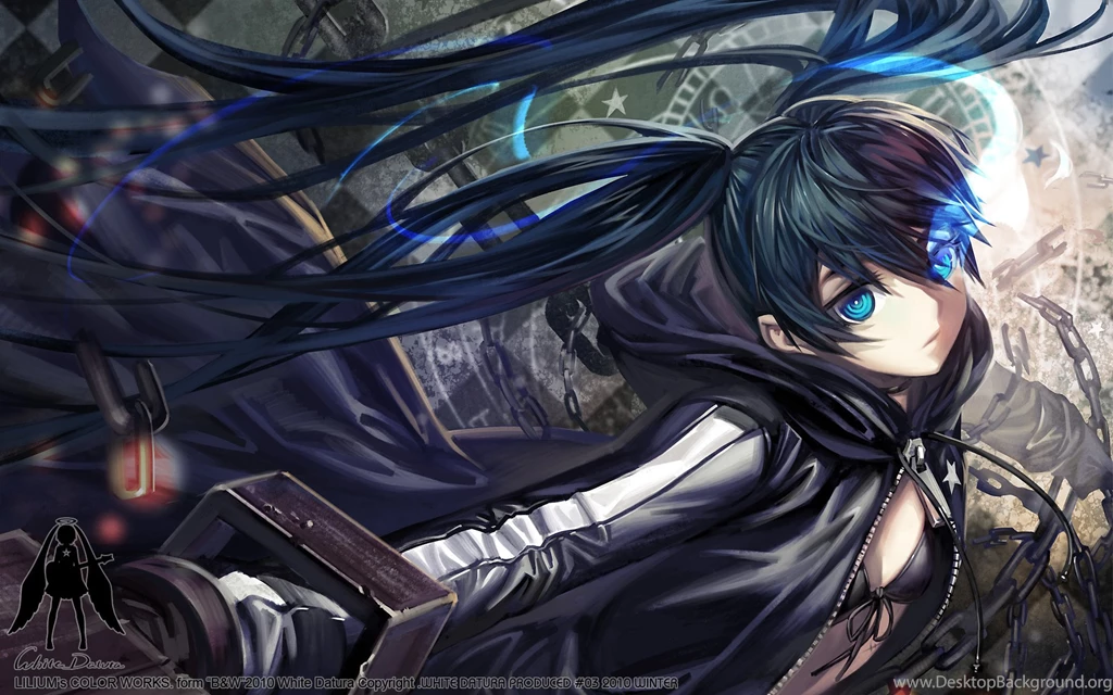 Black Rock Shooter Black★Rock Shooter Wallpapers (21888570) Fanpop