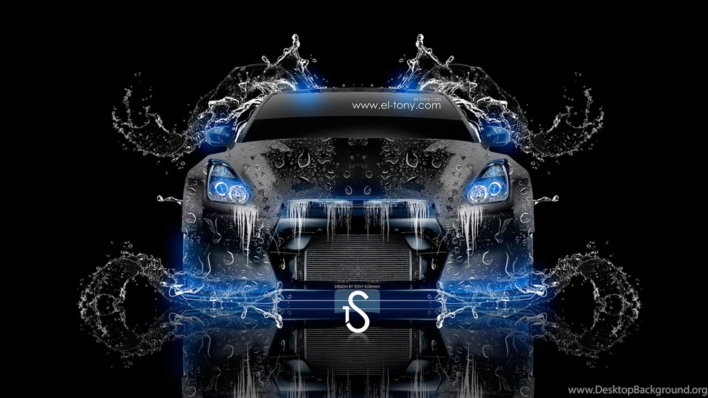Nissan GTR R35 Front Water Tuning Car 2013 « El Tony