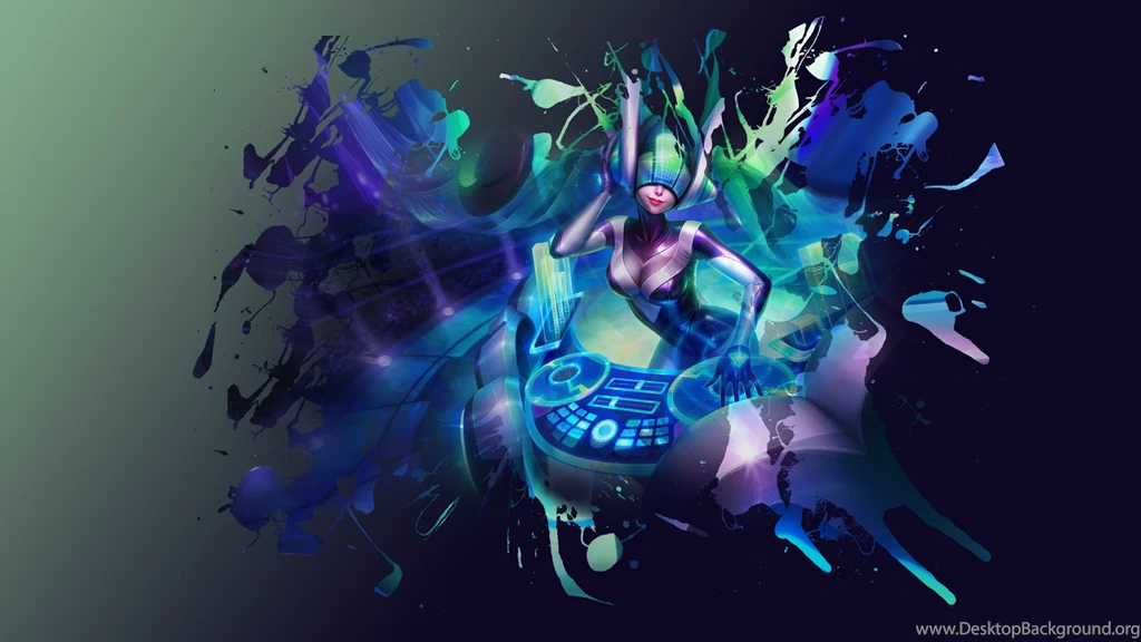 Dj Sona Green By Tramauhh On DeviantArt