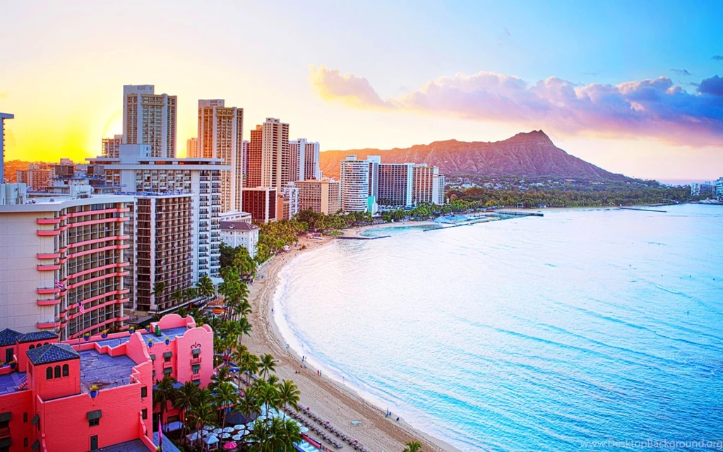 1680x1050 Waikiki Beach Hawaii Wallpapers