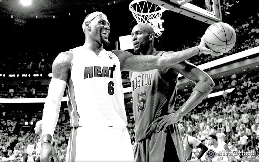 LeBron James 2012 Heat Vs Celtics Wallpapers   Streetball
