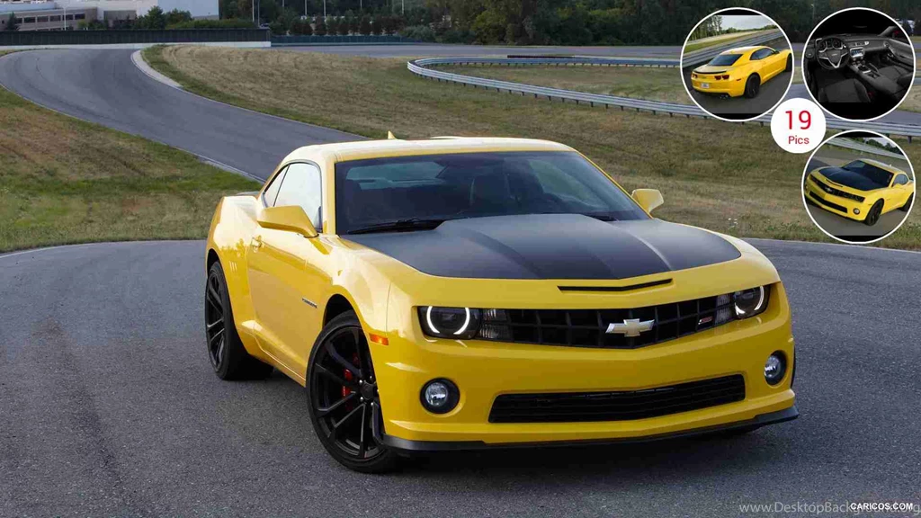 2013 Chevrolet Camaro 1LE Yellow   Front
