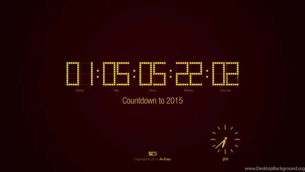New 500 Screensaver: New Years Eve Countdown Screensaver