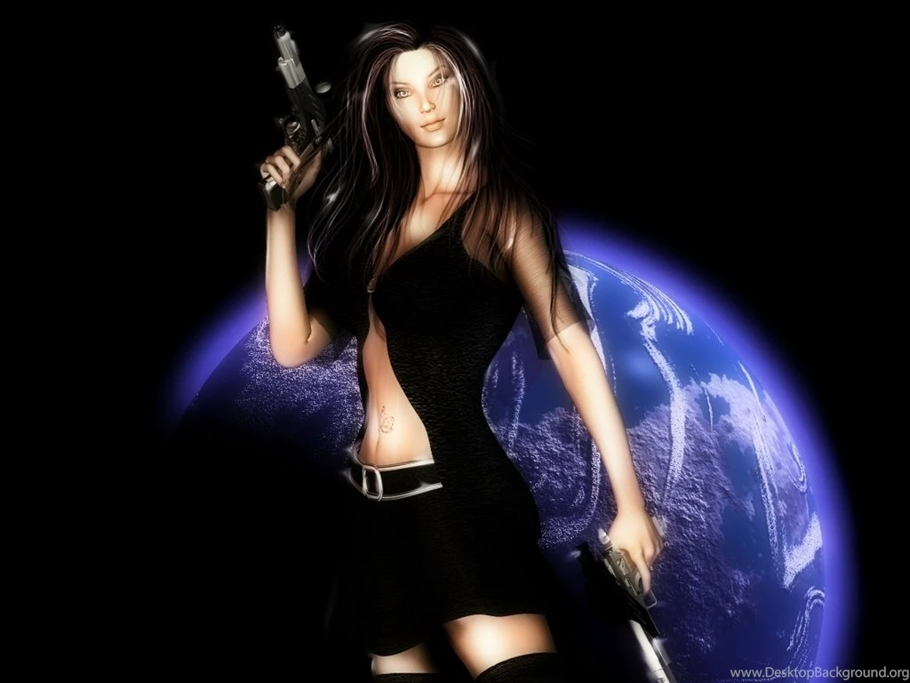 Wallpapers Girls With Guns Sak 1024x768