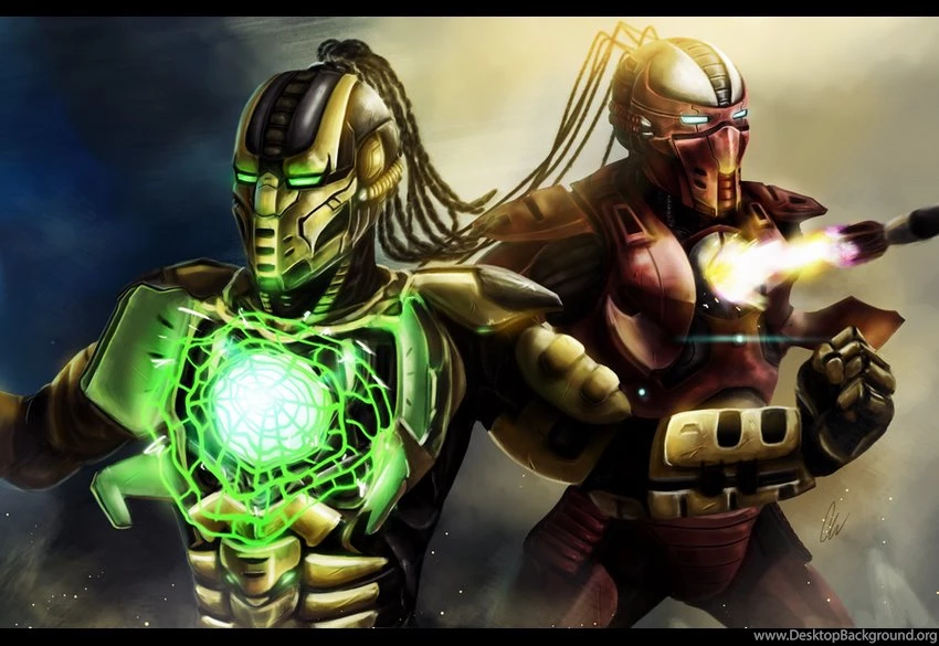 DeviantArt: More Like COMMISSION: Mortal Kombat Cyrax And Sektor ...