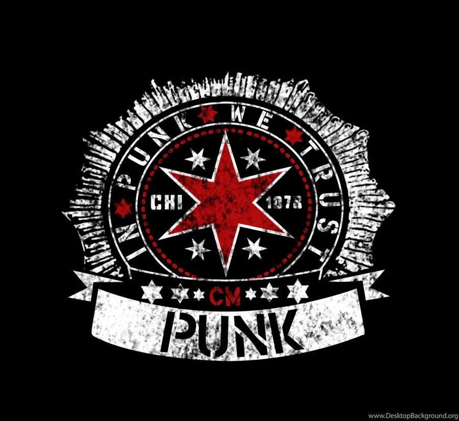 Deviantart More Like Cm Punk Logo By Ookamihun Desktop Background