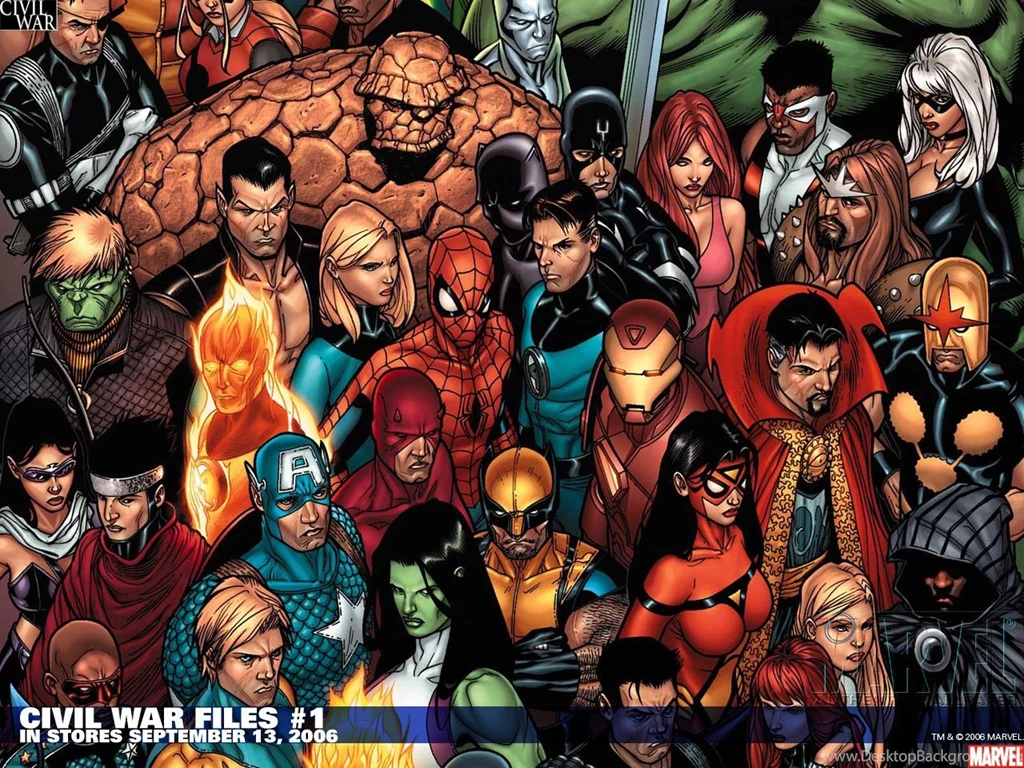 Marvel Civil War Wallpapers Wallpapers Cave
