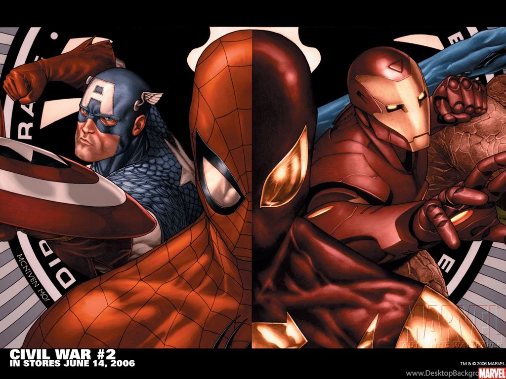 Free Marvel Civil War Wallpapers For Mac @K37 « Wallx