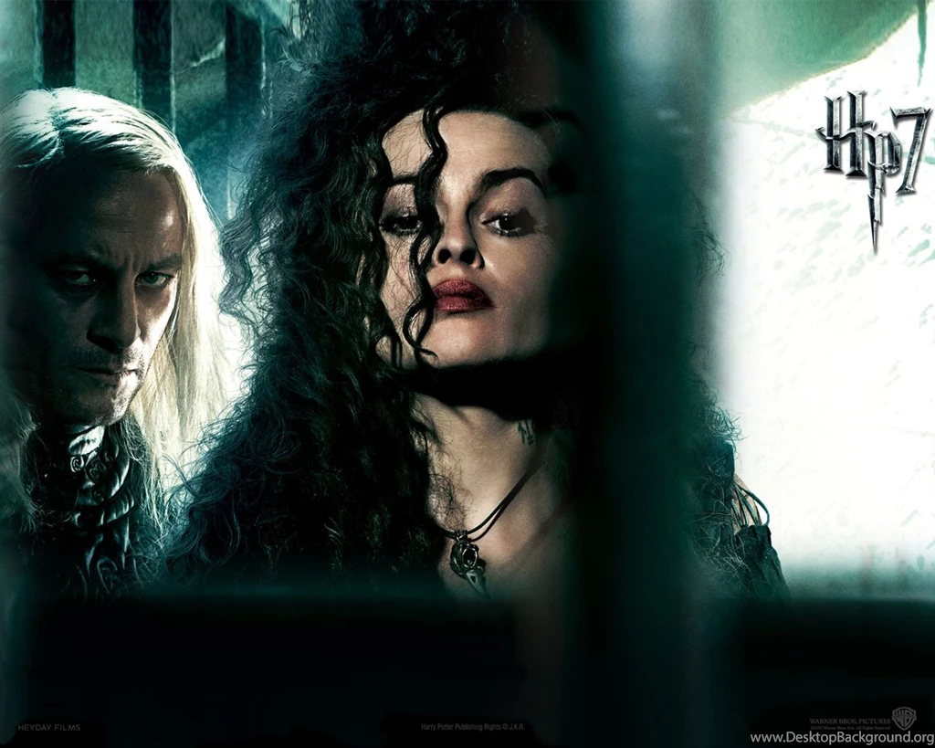 Bellatrix And Malfoy   Harry Potter And The Deathly Hallows Movies ...