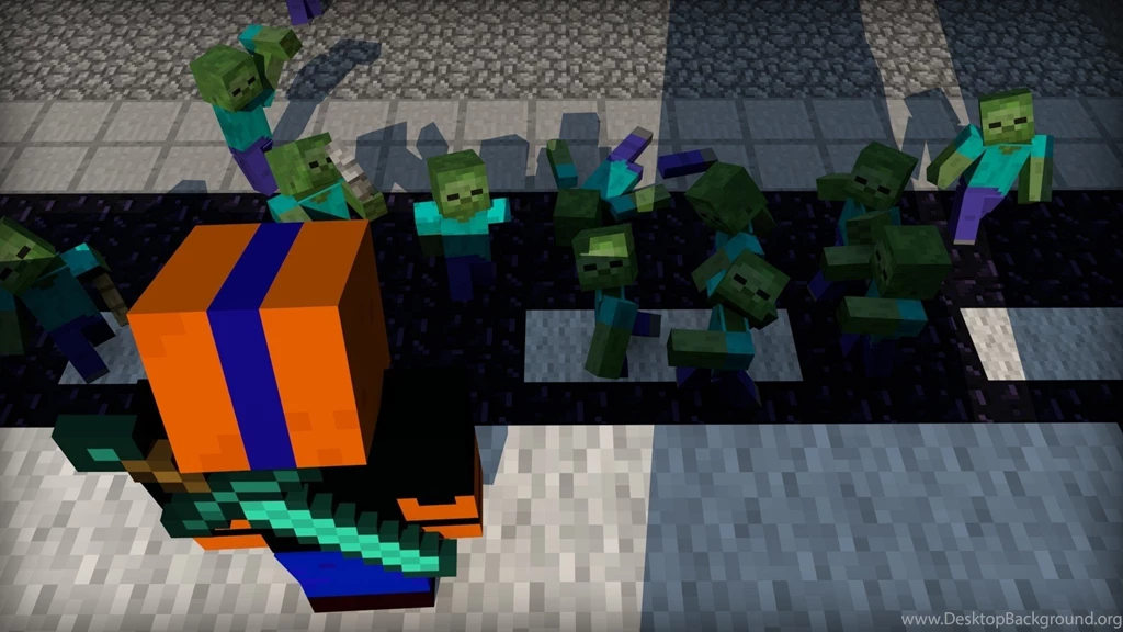Games Streets Army Zombies Minecraft Backgrounds Pictures ~ Games ...