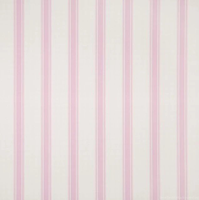 Hero Classic Stripe Wallpaper, White, Purple Traditional ...