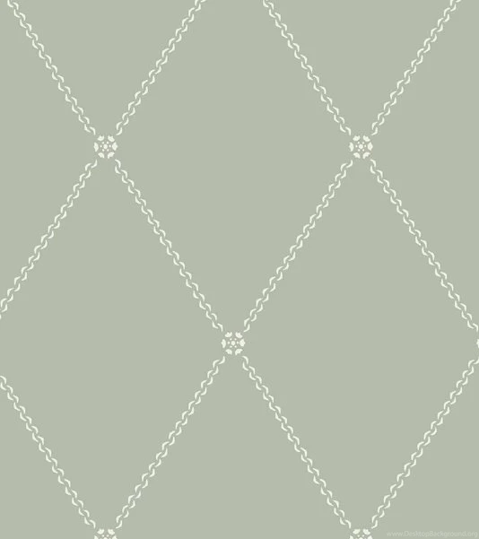 Pale Green Trellis Wallpapers