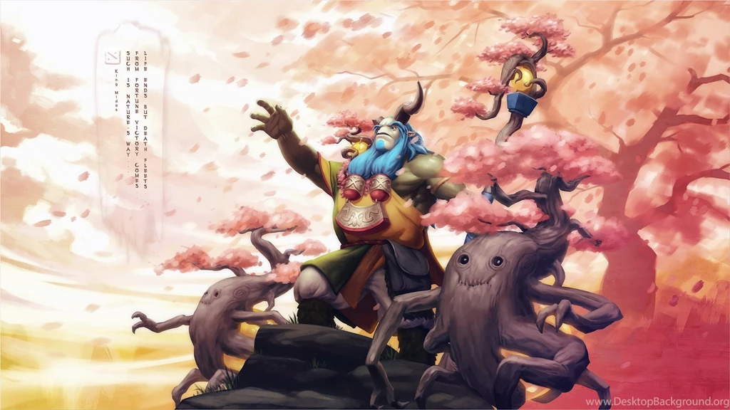 Nature's Prophet Spring Set   Dota 2 Wallpapers
