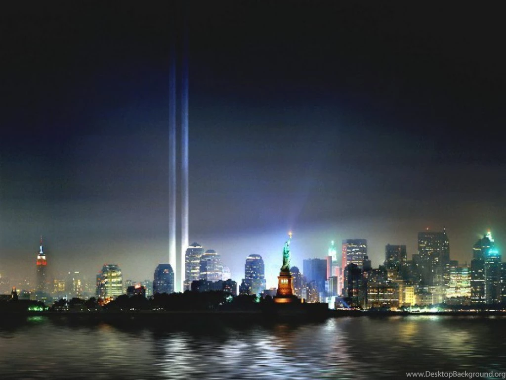 Jestingstock.com Twin Towers Memorial Lights Wallpapers