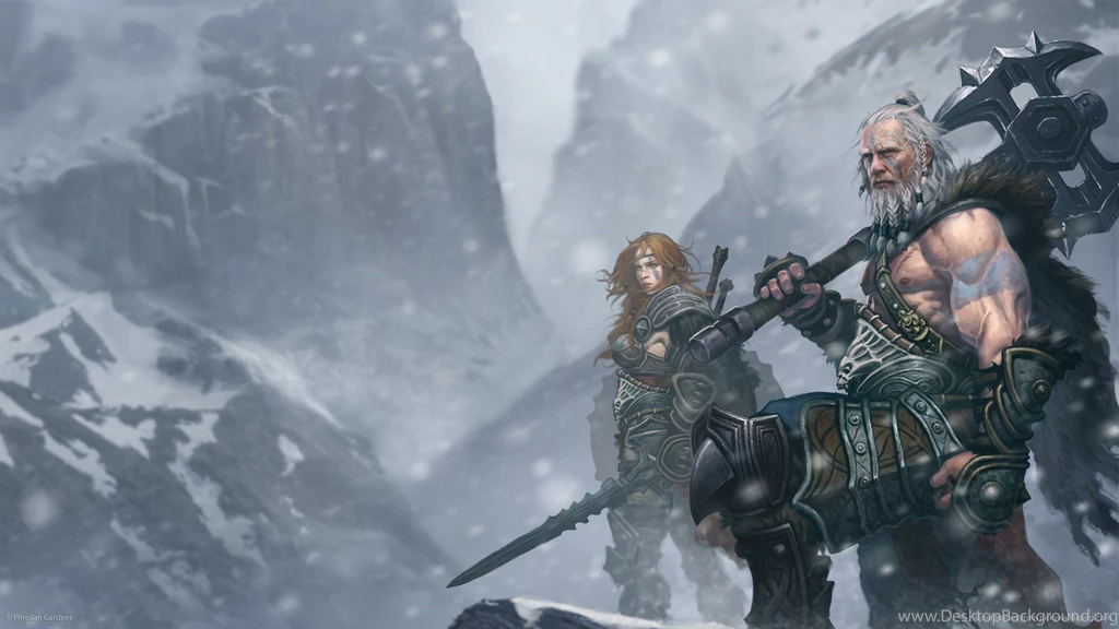 HD Barbarians Maintain Their Vigil Of The Arreat Wallpapers